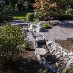 landscaping, rocks and patio